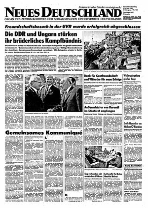 Neues Deutschland Online-Archiv vom 05.06.1982