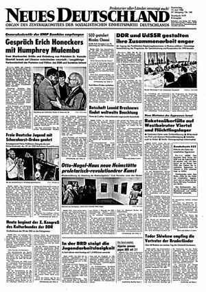 Neues Deutschland Online-Archiv on Jun 17, 1982