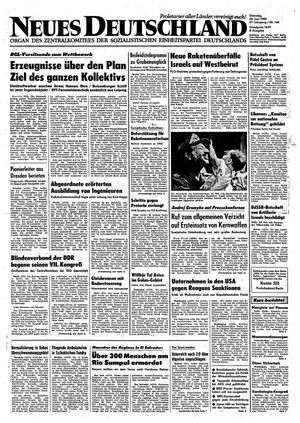 Neues Deutschland Online-Archiv vom 22.06.1982