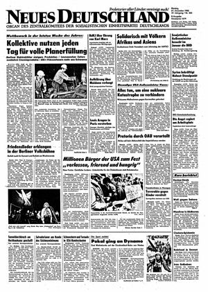 Neues Deutschland Online-Archiv on Dec 27, 1982