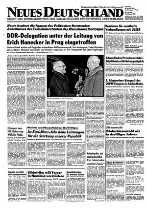 Neues Deutschland Online-Archiv vom 04.01.1983