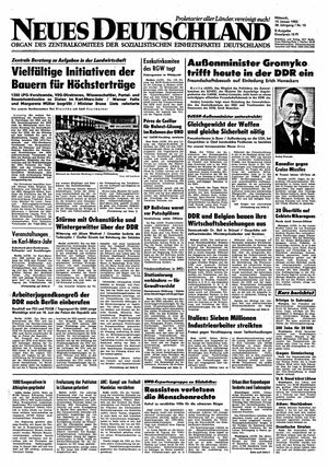 Neues Deutschland Online-Archiv vom 19.01.1983