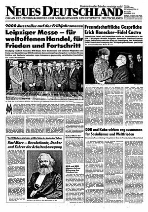 Neues Deutschland Online-Archiv vom 14.03.1983