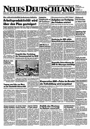 Neues Deutschland Online-Archiv on Mar 30, 1983
