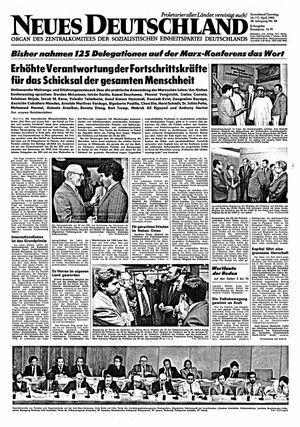 Neues Deutschland Online-Archiv on Apr 16, 1983