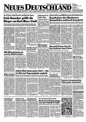 Neues Deutschland Online-Archiv vom 10.05.1983