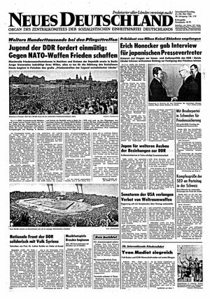 Neues Deutschland Online-Archiv on May 21, 1983