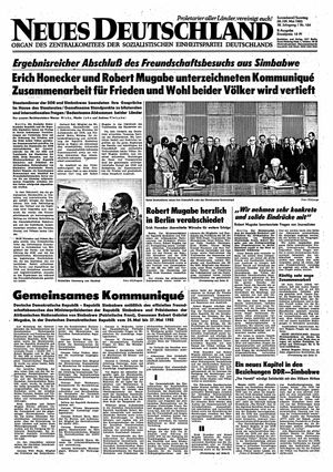 Neues Deutschland Online-Archiv vom 28.05.1983