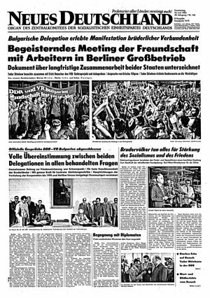 Neues Deutschland Online-Archiv vom 23.06.1983