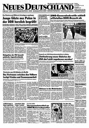 Neues Deutschland Online-Archiv vom 04.07.1983