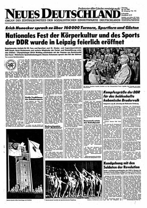Neues Deutschland Online-Archiv vom 26.07.1983