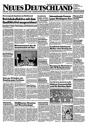 Neues Deutschland Online-Archiv vom 11.08.1983