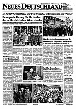 Neues Deutschland Online-Archiv vom 14.10.1983