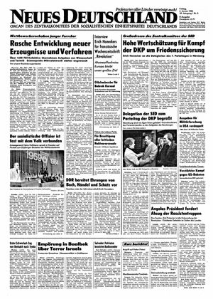 Neues Deutschland Online-Archiv vom 06.01.1984