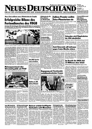 Neues Deutschland Online-Archiv vom 07.02.1984
