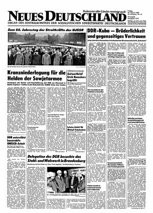 Neues Deutschland Online-Archiv vom 24.02.1984