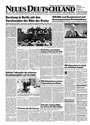 Neues Deutschland Online-Archiv vom 02.03.1984