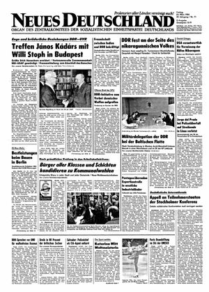 Neues Deutschland Online-Archiv vom 23.03.1984