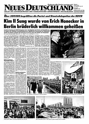 Neues Deutschland Online-Archiv vom 30.05.1984