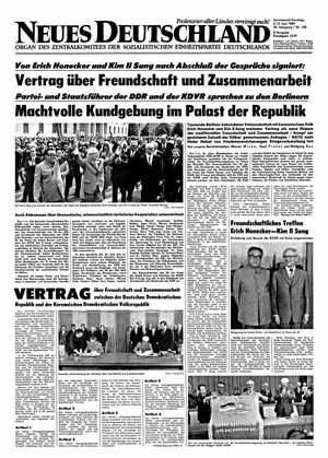 Neues Deutschland Online-Archiv vom 02.06.1984