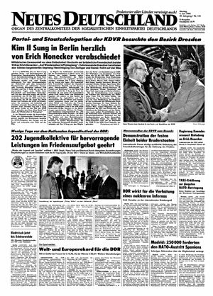 Neues Deutschland Online-Archiv vom 04.06.1984
