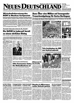 Neues Deutschland Online-Archiv on Jun 14, 1984