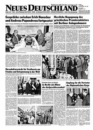 Neues Deutschland Online-Archiv vom 06.07.1984