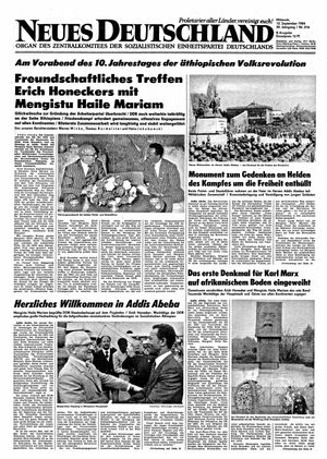 Neues Deutschland Online-Archiv vom 12.09.1984