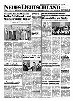 Neues Deutschland Online-Archiv on Sep 20, 1984