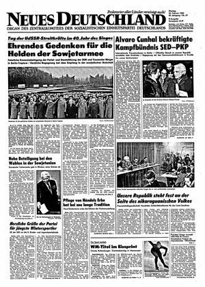 Neues Deutschland Online-Archiv vom 25.02.1985