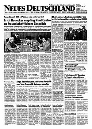 Neues Deutschland Online-Archiv vom 09.04.1985