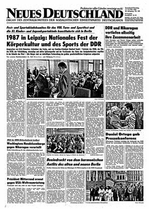 Neues Deutschland Online-Archiv vom 11.05.1985