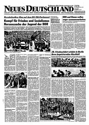 Neues Deutschland Online-Archiv vom 23.05.1985