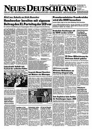 Neues Deutschland Online-Archiv vom 01.06.1985