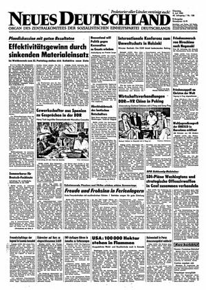 Neues Deutschland Online-Archiv vom 09.07.1985