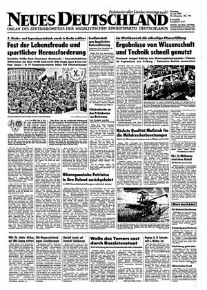 Neues Deutschland Online-Archiv vom 23.07.1985