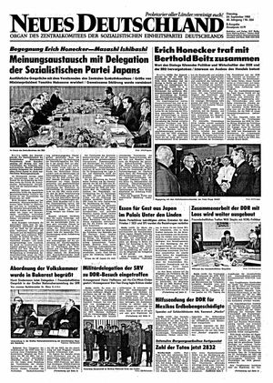 Neues Deutschland Online-Archiv vom 24.09.1985