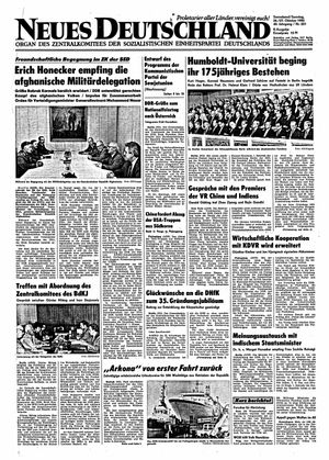 Neues Deutschland Online-Archiv vom 26.10.1985