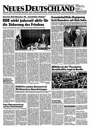 Neues Deutschland Online-Archiv vom 13.11.1985