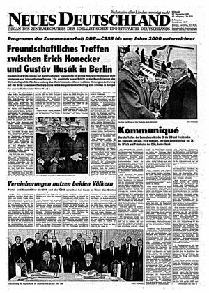 Neues Deutschland Online-Archiv vom 27.11.1985