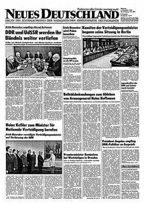 Neues Deutschland Online-Archiv vom 04.12.1985