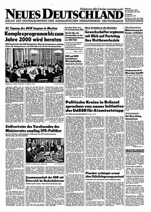 Neues Deutschland Online-Archiv vom 18.12.1985