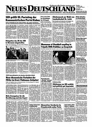 Neues Deutschland Online-Archiv vom 04.02.1986