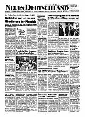 Neues Deutschland Online-Archiv vom 15.02.1986