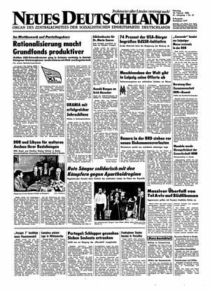 Neues Deutschland Online-Archiv vom 18.02.1986
