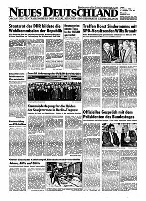 Neues Deutschland Online-Archiv vom 21.02.1986