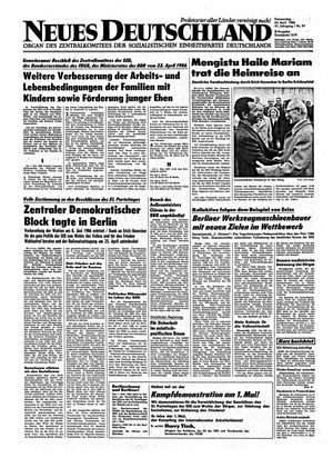 Neues Deutschland Online-Archiv vom 24.04.1986