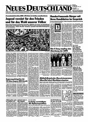 Neues Deutschland Online-Archiv vom 20.05.1986