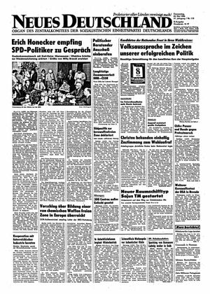 Neues Deutschland Online-Archiv vom 22.05.1986