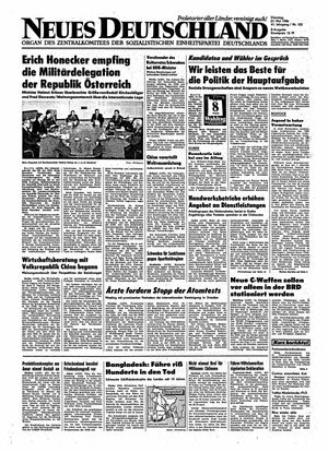 Neues Deutschland Online-Archiv vom 27.05.1986